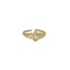 Antique Oval Ring With Stone