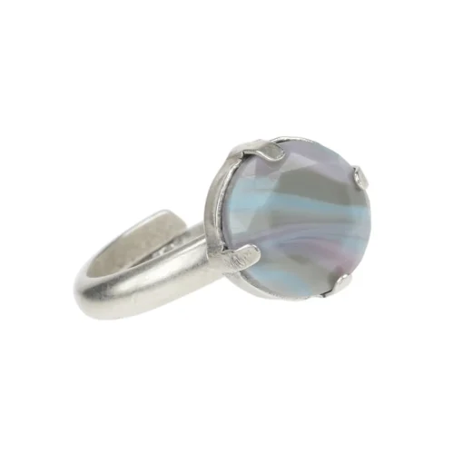 aqua grey ring - Camps & Camps