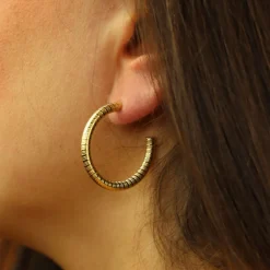Big Relief Earrings