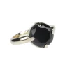 Black Jet Gem Ring