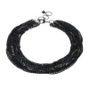 black metal bundle necklace - Camps & Camps