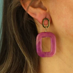 Bold Chunky Dangling Earrings