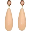 Chique Oval Dangling Drops