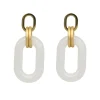 Chunky Oval Dangling