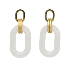 Chunky Oval Dangling