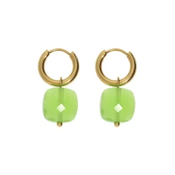Dangling Gem Earrings