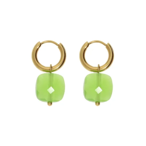 Dangling Gem Earrings