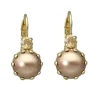 Dormeuses Bronze Pearl