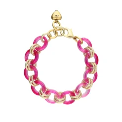 Double Gold Chain Bracelet