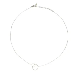 Double Hoops Necklace