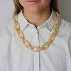 Double Oval Necklace