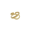 Double Plain Ring
