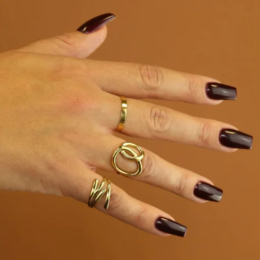 Double Plain Ring