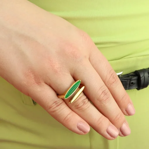 Duo Bar Ring