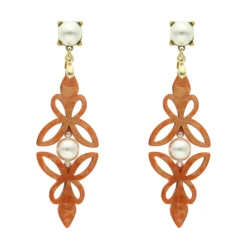 Filigrain Pearl Earrings