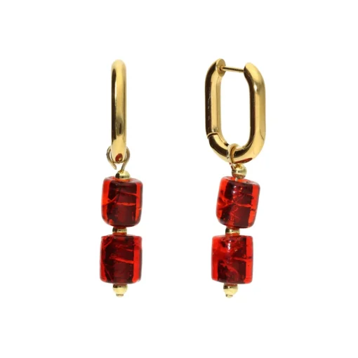 Glass Bead Earrings