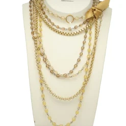Golden Shadow splendour necklace - Camps & Camps