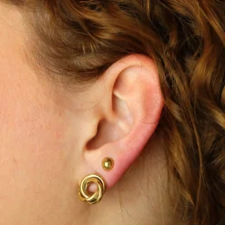 Little Double Hoops