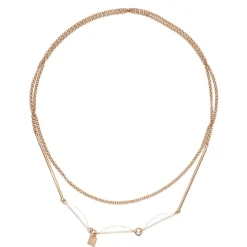 Long Oval Droplet Necklace - Camps & Camps