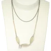 Long Oval Droplet Necklace - Camps & Camps