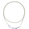 Long Oval Droplet Necklace - Camps & Camps