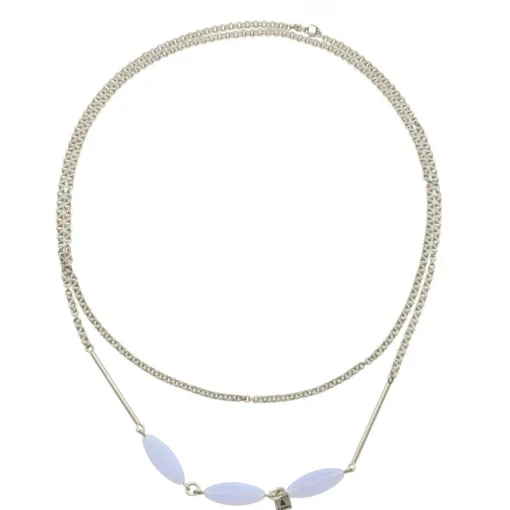 Long Oval Droplet Necklace - Camps & Camps