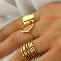 Long Statement Open Ring