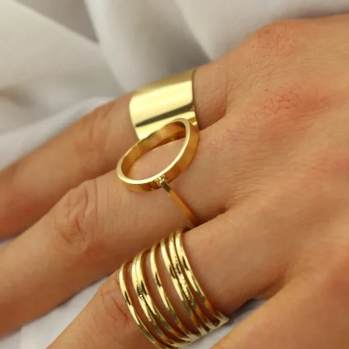 Long Statement Open Ring