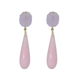 Marble Droplet Earrings