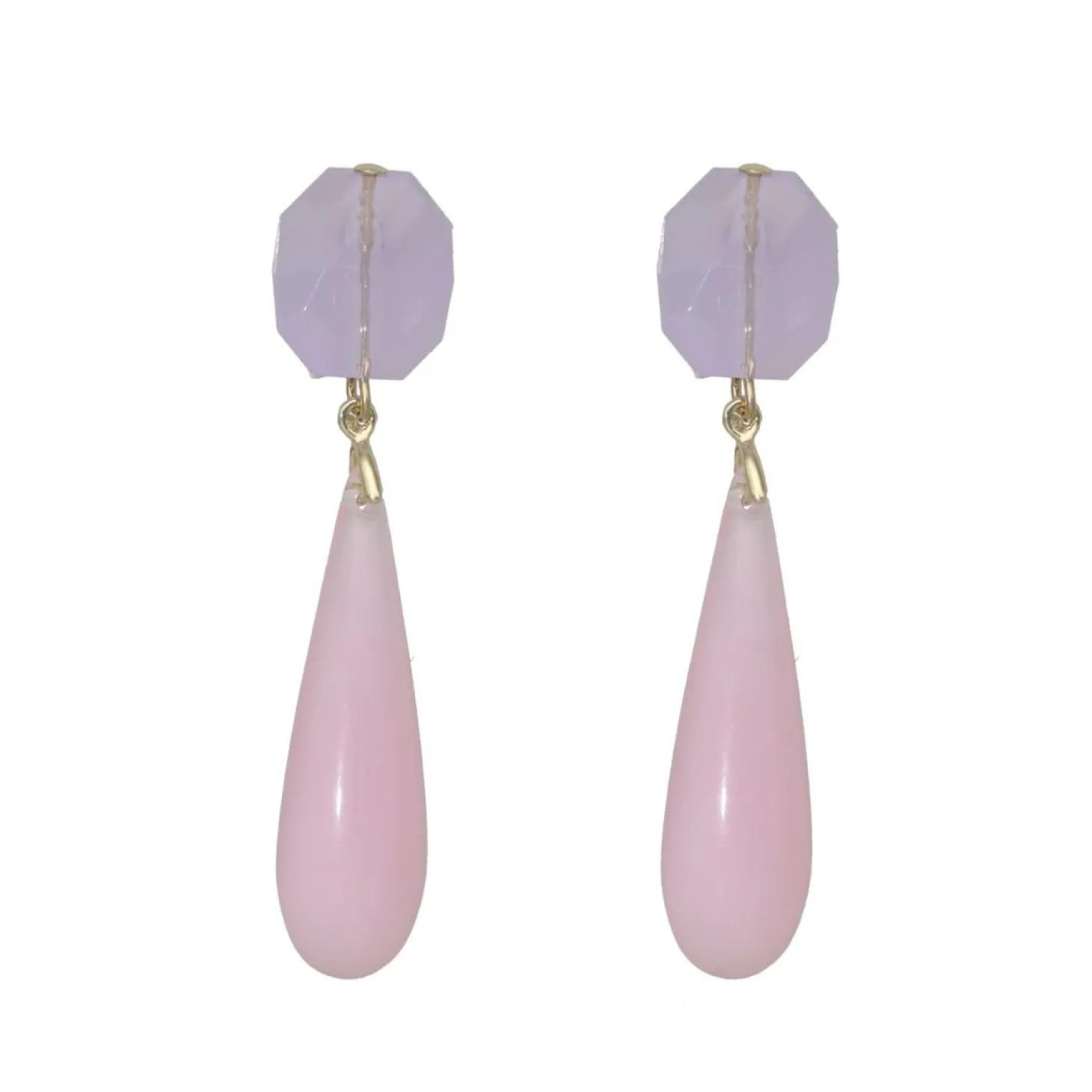 Marble Droplet Earrings