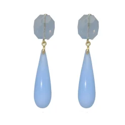 Marble Droplet Earrings