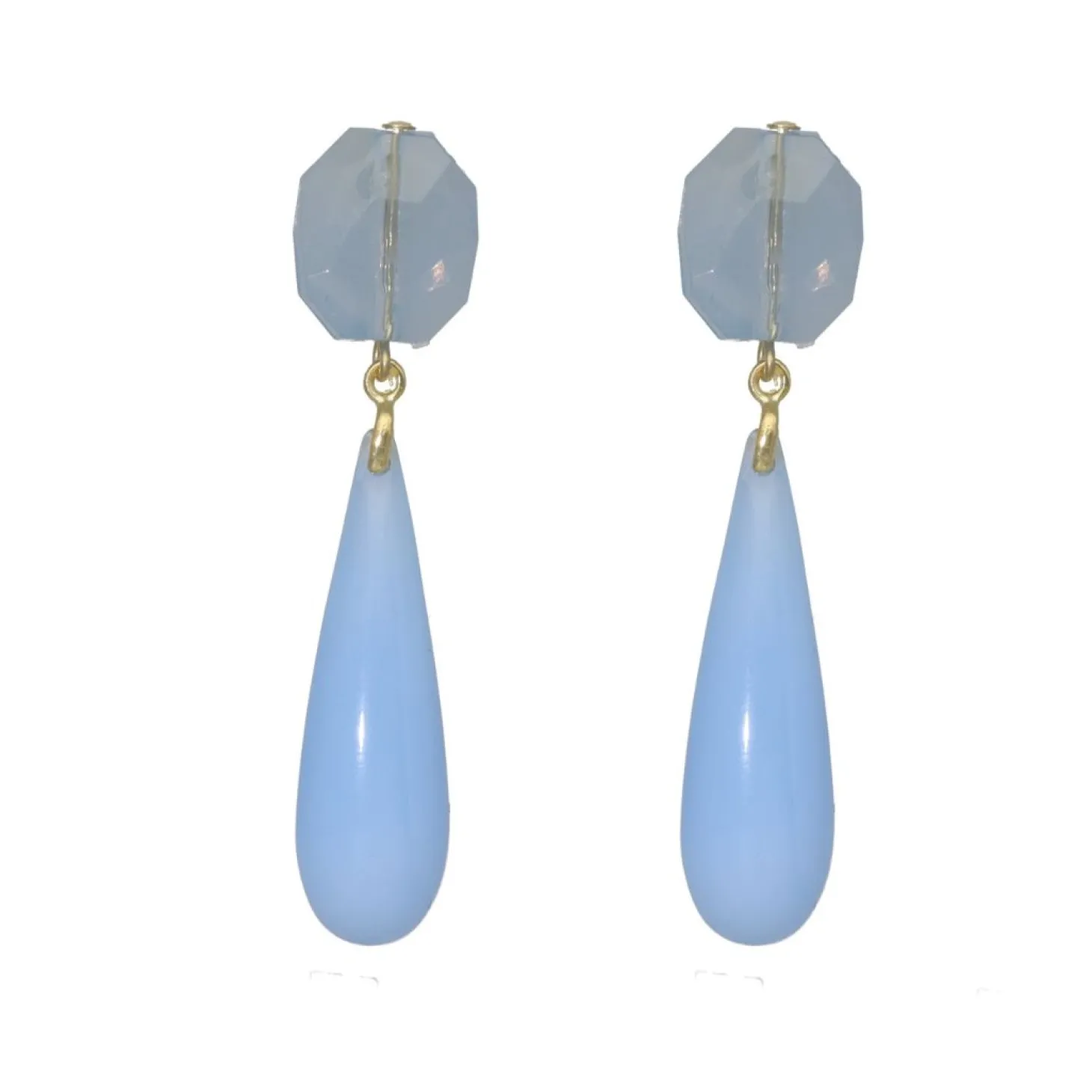 Marble Droplet Earrings