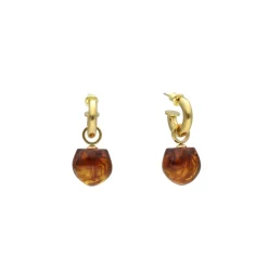 Marble Glass Earrings