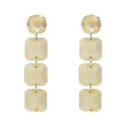 Marble Pebble Earrings