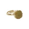 Mustard Little Gem Ring