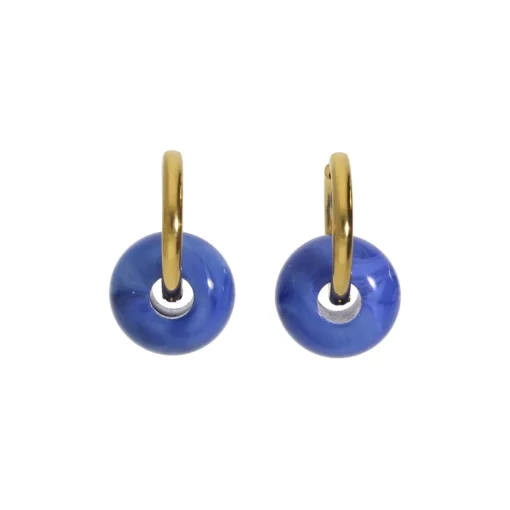 Oval Dangling Earrings