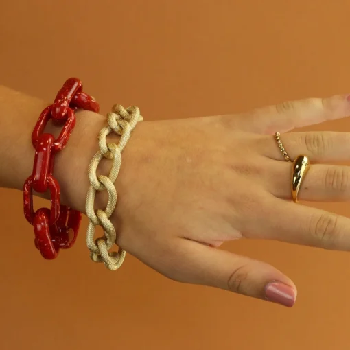 oval link bracelet - Camps & Camps