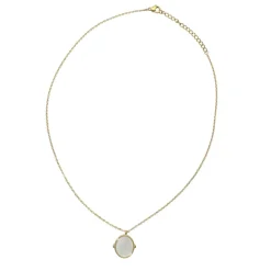 Oval Mother of Pearl Necklace