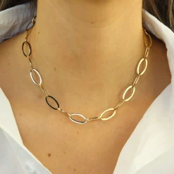 Plain Classic Hoops Necklace