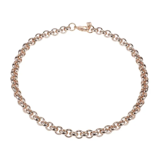 rose gold jasseron chain - Camps & Camps