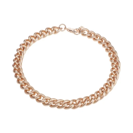 satin rose gold chain - Camps & Camps