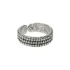 silver plated dotted ring - Camps & Camps