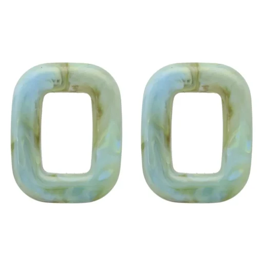 Square Chunky Earrings