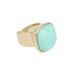 Square Crystal Ring