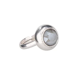 swarovski dark grey ring - Camps & Camps