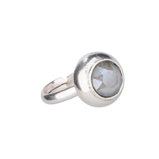 swarovski dark grey ring - Camps & Camps