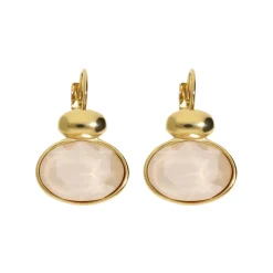 Swarovski Ivory Oval Earrings