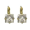 Swarovski Square Earrings