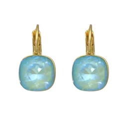 Swarovski Square Earrings