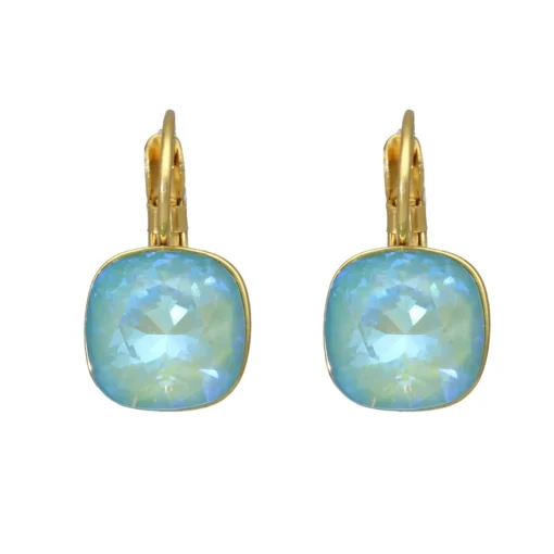 Swarovski Square Earrings